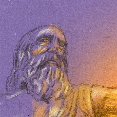 Diogenes of Sinope Handmade Portrait,inspirational Quote,high Quality ...