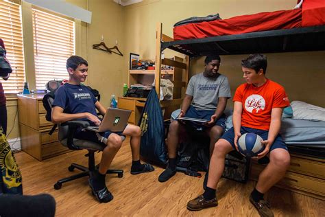 Boys dorm at boarding school in Florida Admiral Farragut Academy ...