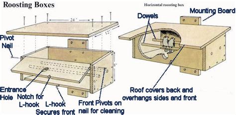 Bird Roosting Box Plans, 16 X 24 Shed Design