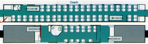 Amtrak Auto Train Lower Level Seating Layout