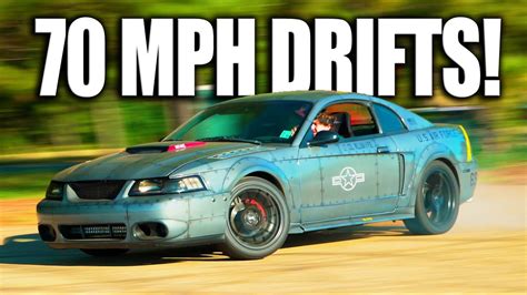 LS swap Mustang Goes Drifting for the first time! It did SO good ...