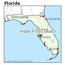 Indian Rocks Florida Map - Aloise Marcella