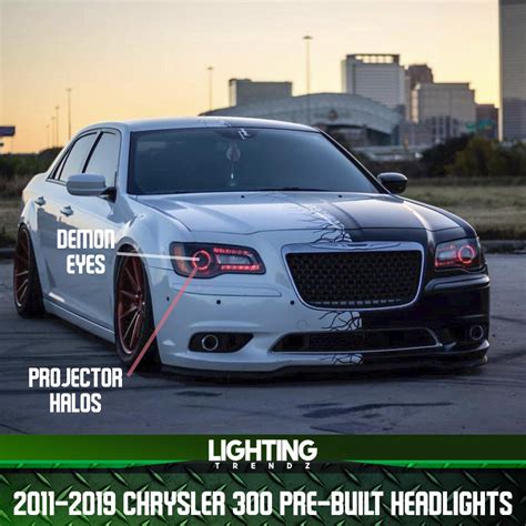 Pre-Built Color Changing Headlights | 2011 - 2019 Chrysler 300 RGBW ...