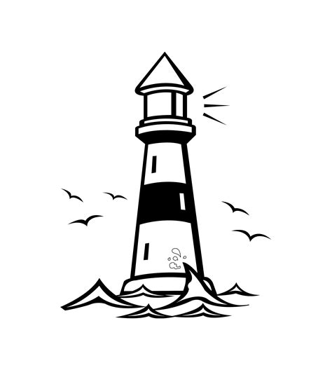 View Lighthouse Vector Png