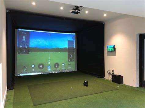 Best Home Golf Simulator Enclosure | Golf Simulator | Golf Swing ...