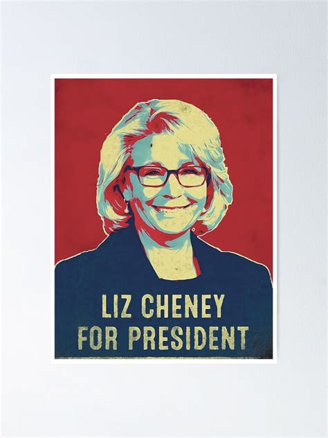 "Liz Cheney a senator 7" Poster for Sale by angelimusni | Redbubble