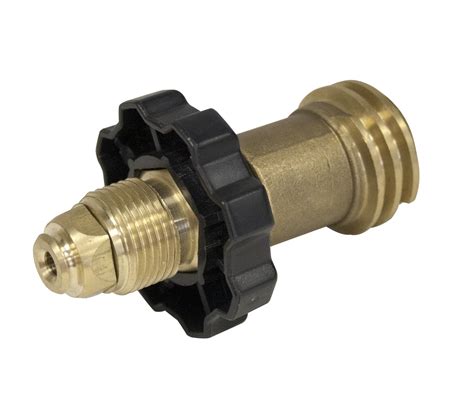 Universal Propane Tank Adapter POL Valves to Type 1 Hose LP Regulator ...