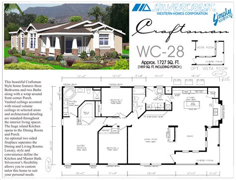 Silvercrest Wc28 Floor Plan WC 28