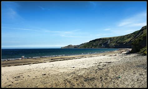 Runswick Bay Beach located in North Yorkshire is a fantastic day out