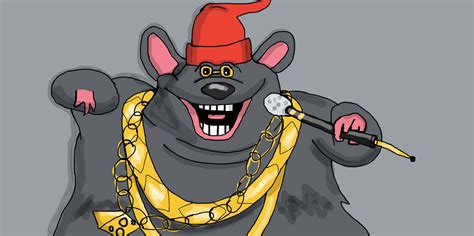 Download Biggie Cheese Rapping Cartoon Character Wallpaper | Wallpapers.com