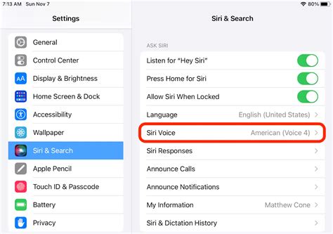 How to Change the Siri Voice on Your iPad | Macinstruct