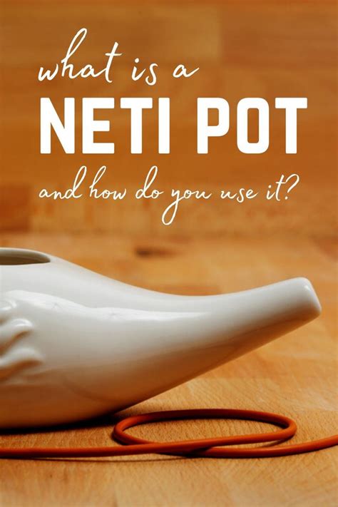 What is a neti pot and how do you use it? | Neti pot, Ayurveda, Nasal ...