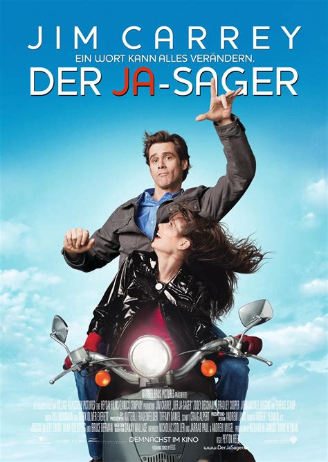 "Yes Man" German movie poster, 2008. | Yes man, Free movies online ...