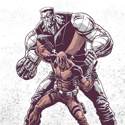 Colossus and Deadpool by Fuacka on DeviantArt