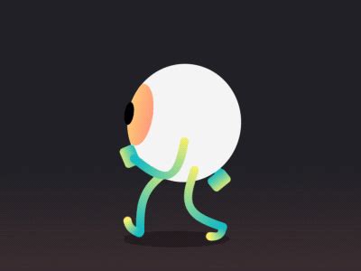 Eye Walk | Eye, Animation and Gifs