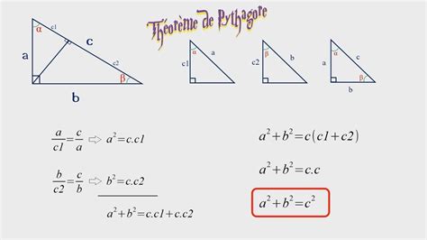 Découvrir 112+ imagen formule théorème de pythagore démonstration - fr ...