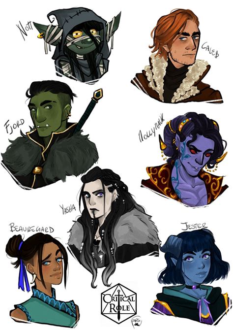 Pin by Deanna Herron on Critical Role | Critical role characters ...