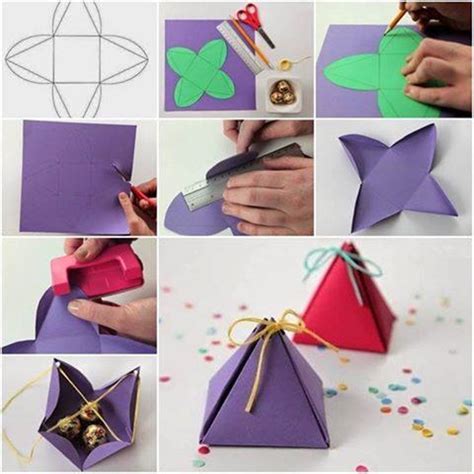 Wonderful DIY Pyramid Gift Box