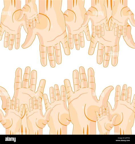 Much extended hands Stock Vector Image & Art - Alamy