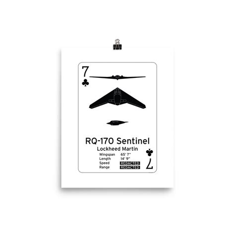 RQ-170 Sentinel Poster – Recon Cards