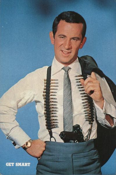 Don Adams as Maxwell Smart - Agent 86 in Get Smart Actors Postcard