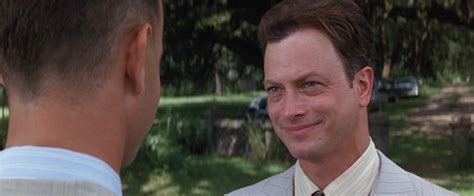 Gary Sinise in una scena del film Forrest Gump (1994): 195179 ...