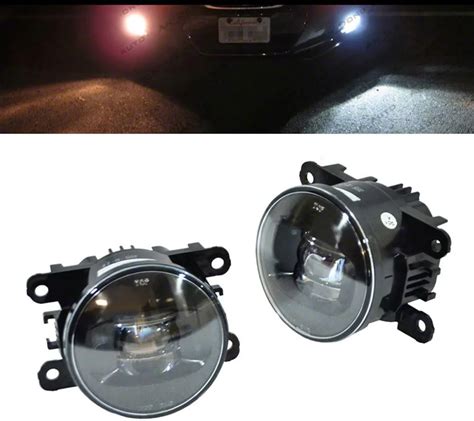 Mustang LED Fog Lights; Clear (05-09 Mustang V6) - Free Shipping