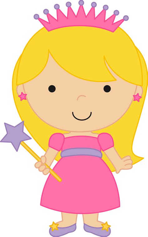 Fairytale Princess Clipart 02.png | Desenhos de fadas, Clip art, Diário ...