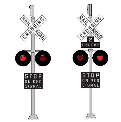 Railroad Crossing Signals Classics by WillM3luvTrains on DeviantArt