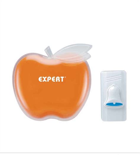 Apple Shape Wireless Digital Doorbell (E-17A19) - Wireless Doorbell and ...