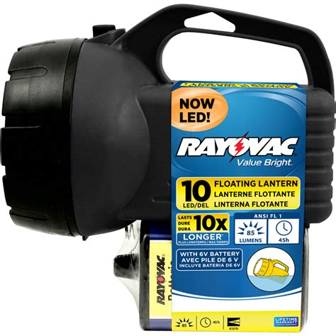 Rayovac 85 lm Black LED Floating Lantern - PaintPlace New York