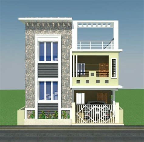 Sq Ft House Plan With Front Elevation Design Indian Style Vlr Eng Br ...