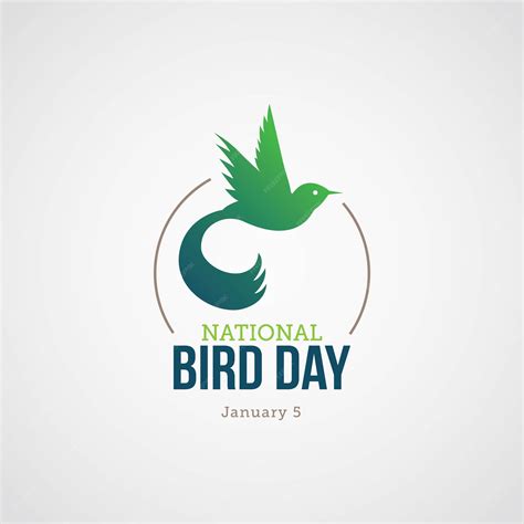 Premium Vector | National bird day