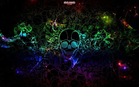 HD wallpaper: colorful skull | Wallpaper Flare