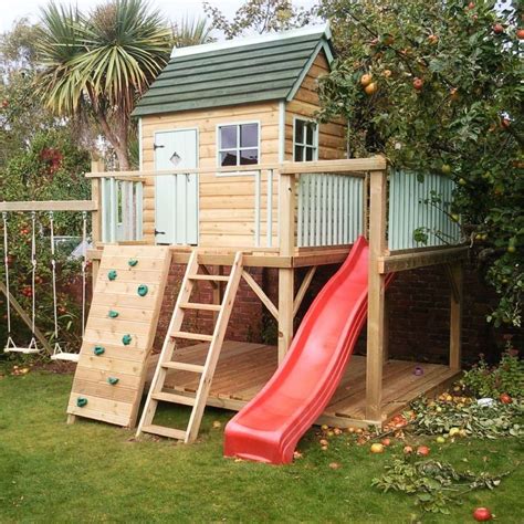 Playhouses image | Forest Adventure Platform playhouse Extra - Modern ...