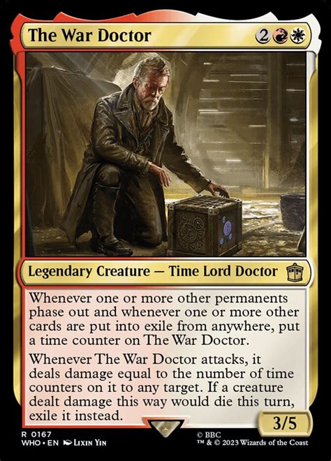 The War Doctor · Doctor Who (WHO) #167 · Scryfall Magic The Gathering ...