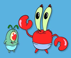 Small Mr.Krabs and Plankton | Spongebob drawings, Spongebob wallpaper ...