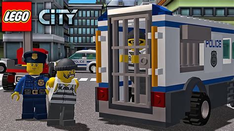 Lego Police Car. Sport cars and Fire truck - Android Game My City - YouTube