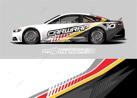 Race Car Graphic Livery Design Vector Mockup Template Download on Pngtree