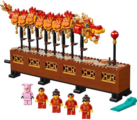 LEGO 80102 Chinese Traditional Festivals Dragon Dance | BrickEconomy