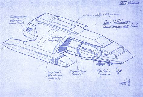 Star Trek Blueprints: Deep Space Nine Concept Drawings & Blueprints