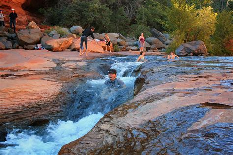 My mom went to Slide Rock Park in Sedona on vacation last week, and she ...