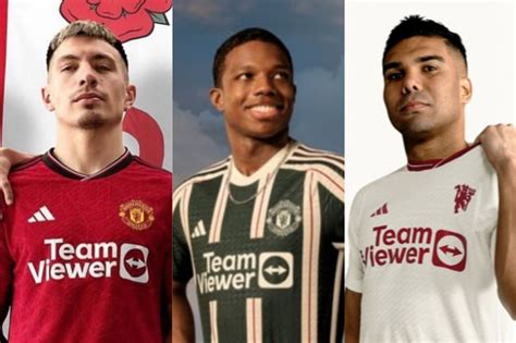 Manchester United's three 2023/24 kits 'leaked' in new pictures ...