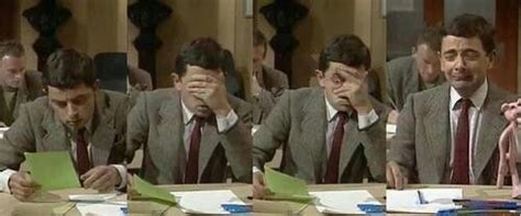 mr bean, exam