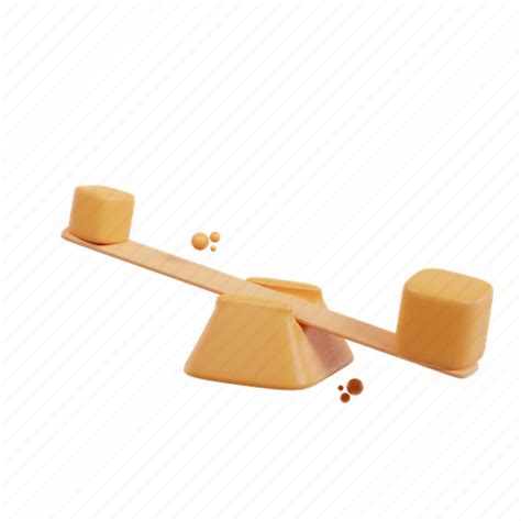 Seesaw, physics, science, education, school 3D illustration - Download ...