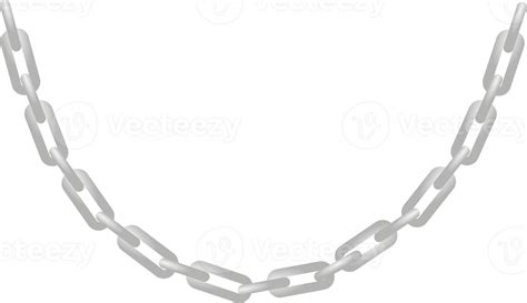 The silver chain necklace PNG 22110390 PNG