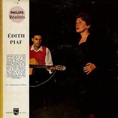 Edith Piaf - L'accordeoniste Lyrics & traduction