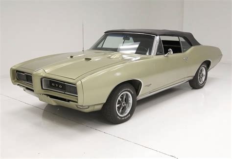 1968 Pontiac GTO Convertible Sold | Motorious