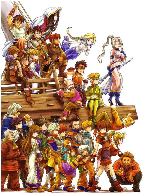 Cute Characters Artwork - Characters & Art - Suikoden IV | Suikoden ...