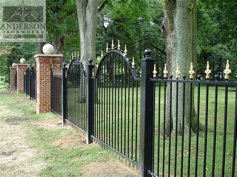 Wrought Iron Fence - Anderson Ironworks